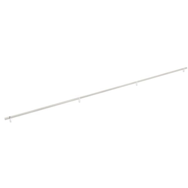 Emtek - Select Bar Appliance Pull 54 Inch C-C, Rectangular Bar Stem, Smooth Bar