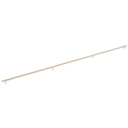 Emtek - Select Bar Appliance Pull 54 Inch C-C, Rectangular Bar Stem, Smooth Bar