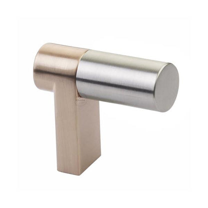 Emtek - Select Cabinet Finger Pull 1-1/2 Inch overall, Rectangular Stem, Smooth Bar
