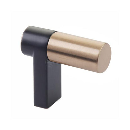 Emtek - Select Cabinet Finger Pull 1-1/2 Inch overall, Rectangular Stem, Smooth Bar