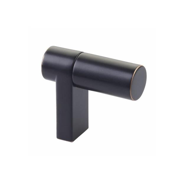 Emtek - Select Cabinet Finger Pull 1-1/2 Inch overall, Rectangular Stem, Smooth Bar