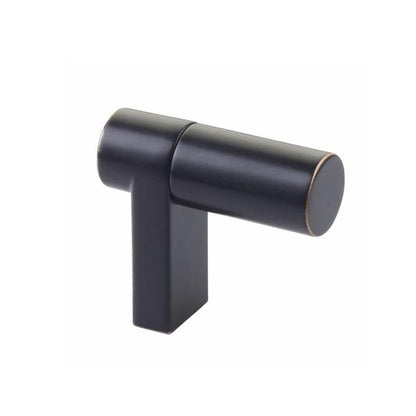 Emtek - Select Cabinet Finger Pull 1-1/2 Inch overall, Rectangular Stem, Smooth Bar
