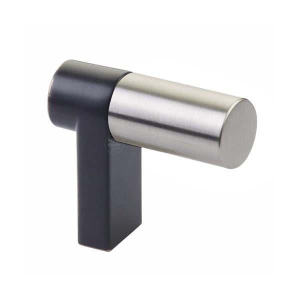 Emtek - Select Cabinet Finger Pull 1-1/2 Inch overall, Rectangular Stem, Smooth Bar