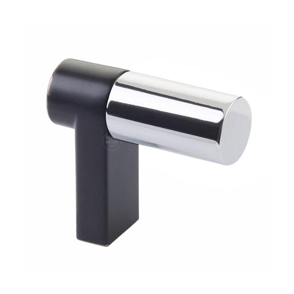 Emtek - Select Cabinet Finger Pull 1-1/2 Inch overall, Rectangular Stem, Smooth Bar