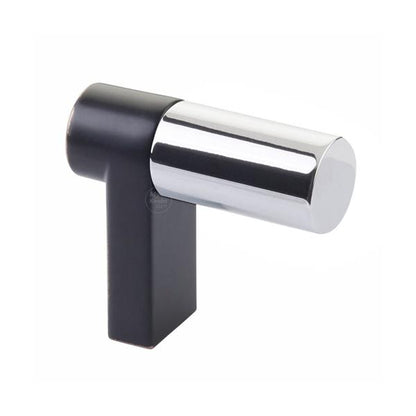 Emtek - Select Cabinet Finger Pull 1-1/2 Inch overall, Rectangular Stem, Smooth Bar