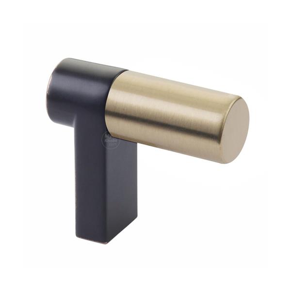 Emtek - Select Cabinet Finger Pull 1-1/2 Inch overall, Rectangular Stem, Smooth Bar