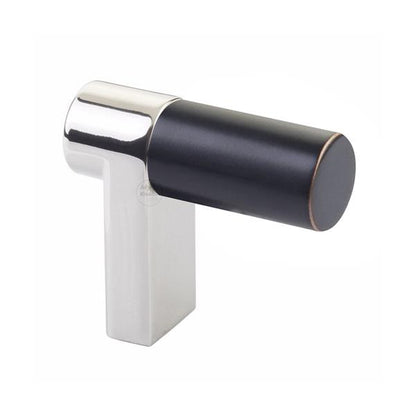 Emtek - Select Cabinet Finger Pull 1-1/2 Inch overall, Rectangular Stem, Smooth Bar