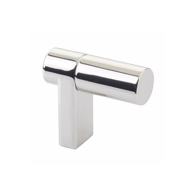 Emtek - Select Cabinet Finger Pull 1-1/2 Inch overall, Rectangular Stem, Smooth Bar