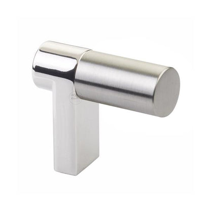 Emtek - Select Cabinet Finger Pull 1-1/2 Inch overall, Rectangular Stem, Smooth Bar