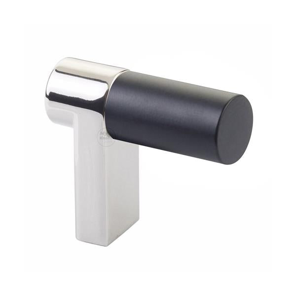 Emtek - Select Cabinet Finger Pull 1-1/2 Inch overall, Rectangular Stem, Smooth Bar