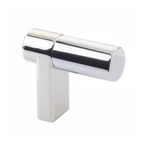 Emtek - Select Cabinet Finger Pull 1-1/2 Inch overall, Rectangular Stem, Smooth Bar