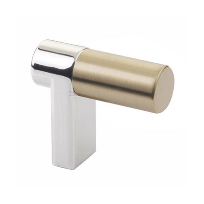 Emtek - Select Cabinet Finger Pull 1-1/2 Inch overall, Rectangular Stem, Smooth Bar