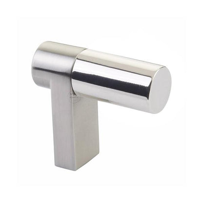 Emtek - Select Cabinet Finger Pull 1-1/2 Inch overall, Rectangular Stem, Smooth Bar