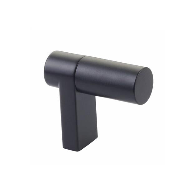 Emtek - Select Cabinet Finger Pull 1-1/2 Inch overall, Rectangular Stem, Smooth Bar
