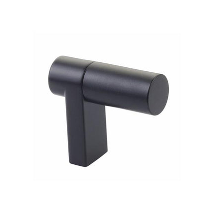 Emtek - Select Cabinet Finger Pull 1-1/2 Inch overall, Rectangular Stem, Smooth Bar