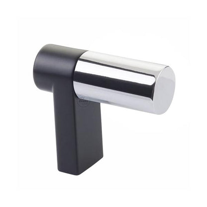 Emtek - Select Cabinet Finger Pull 1-1/2 Inch overall, Rectangular Stem, Smooth Bar