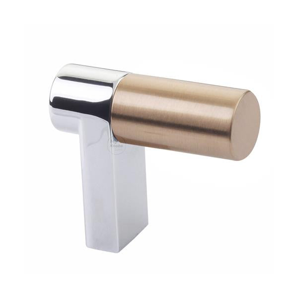 Emtek - Select Cabinet Finger Pull 1-1/2 Inch overall, Rectangular Stem, Smooth Bar