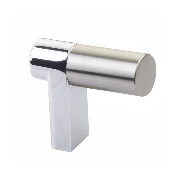Emtek - Select Cabinet Finger Pull 1-1/2 Inch overall, Rectangular Stem, Smooth Bar