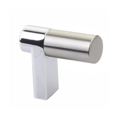 Emtek - Select Cabinet Finger Pull 1-1/2 Inch overall, Rectangular Stem, Smooth Bar
