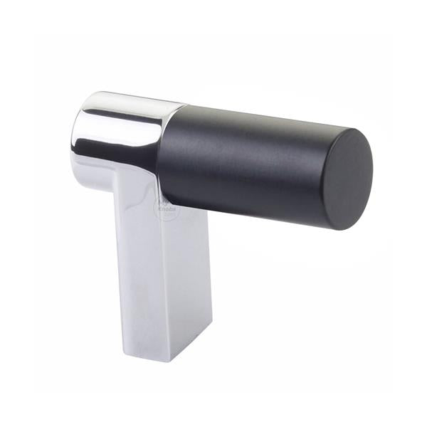 Emtek - Select Cabinet Finger Pull 1-1/2 Inch overall, Rectangular Stem, Smooth Bar