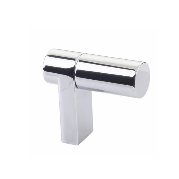 Emtek - Select Cabinet Finger Pull 1-1/2 Inch overall, Rectangular Stem, Smooth Bar