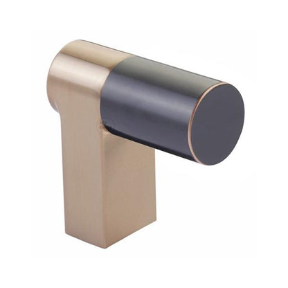 Emtek - Select Cabinet Finger Pull 2 Inch overall, Rectangular Stem, Smooth Bar