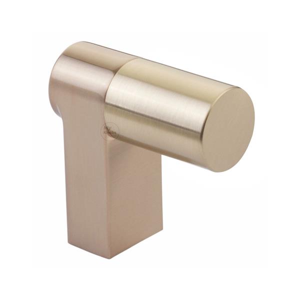 Emtek - Select Cabinet Finger Pull 2 Inch overall, Rectangular Stem, Smooth Bar