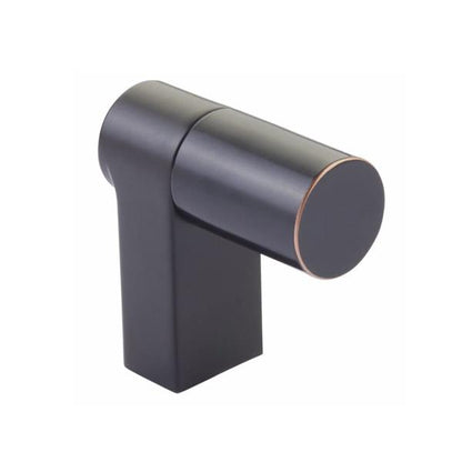 Emtek - Select Cabinet Finger Pull 2 Inch overall, Rectangular Stem, Smooth Bar