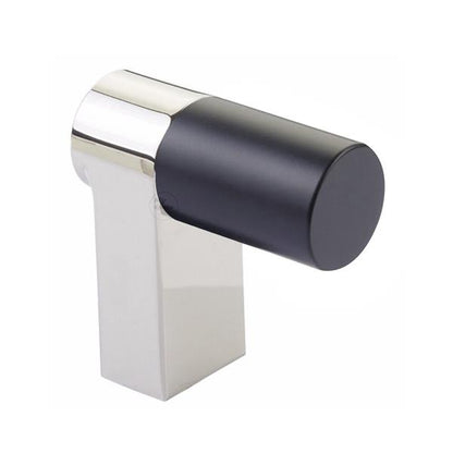 Emtek - Select Cabinet Finger Pull 2 Inch overall, Rectangular Stem, Smooth Bar