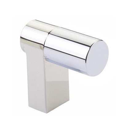 Emtek - Select Cabinet Finger Pull 2 Inch overall, Rectangular Stem, Smooth Bar