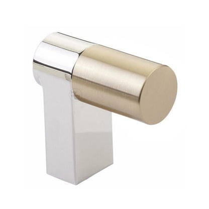Emtek - Select Cabinet Finger Pull 2 Inch overall, Rectangular Stem, Smooth Bar