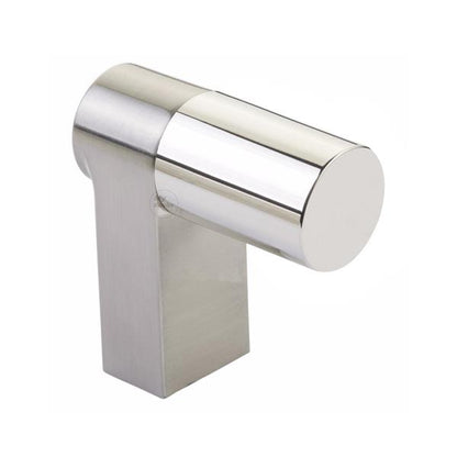 Emtek - Select Cabinet Finger Pull 2 Inch overall, Rectangular Stem, Smooth Bar