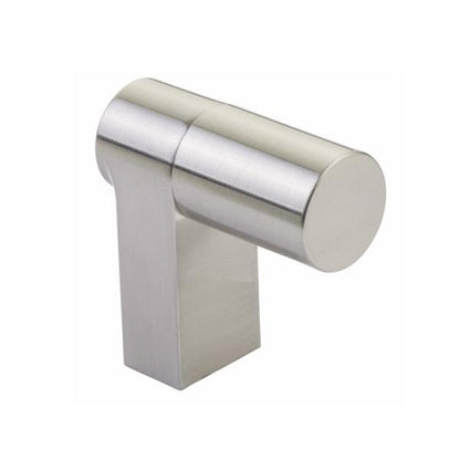 Emtek - Select Cabinet Finger Pull 2 Inch overall, Rectangular Stem, Smooth Bar