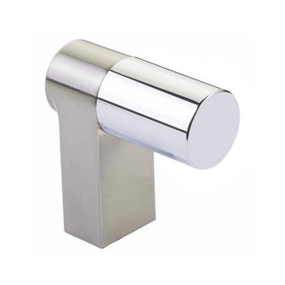 Emtek - Select Cabinet Finger Pull 2 Inch overall, Rectangular Stem, Smooth Bar