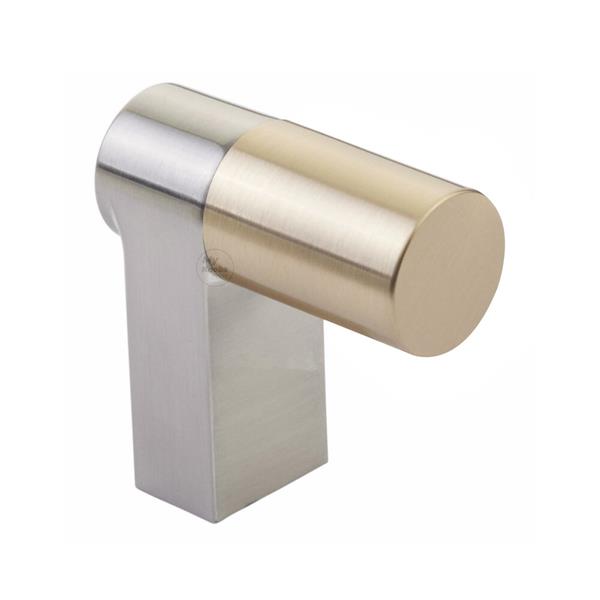 Emtek - Select Cabinet Finger Pull 2 Inch overall, Rectangular Stem, Smooth Bar