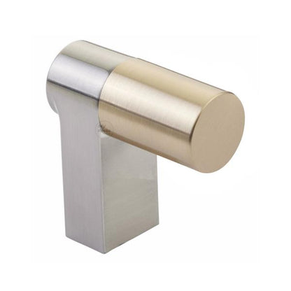 Emtek - Select Cabinet Finger Pull 2 Inch overall, Rectangular Stem, Smooth Bar
