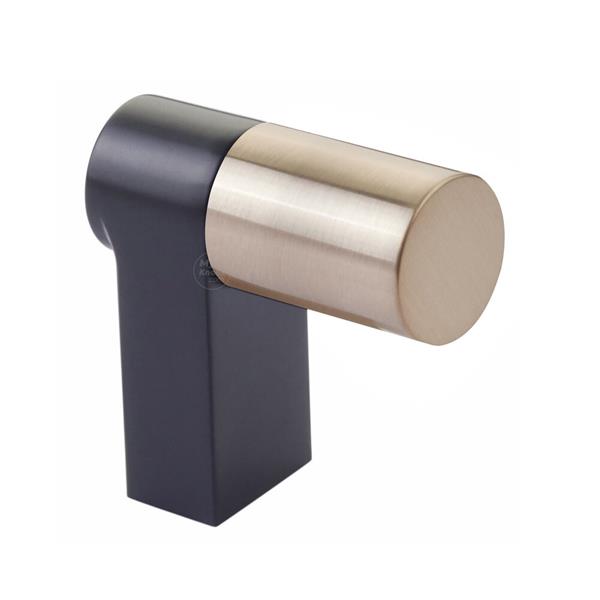 Emtek - Select Cabinet Finger Pull 2 Inch overall, Rectangular Stem, Smooth Bar