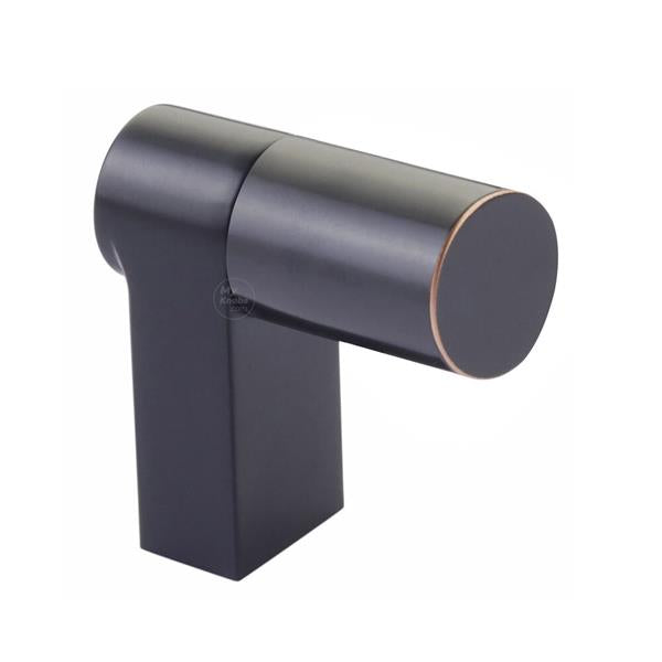 Emtek - Select Cabinet Finger Pull 2 Inch overall, Rectangular Stem, Smooth Bar
