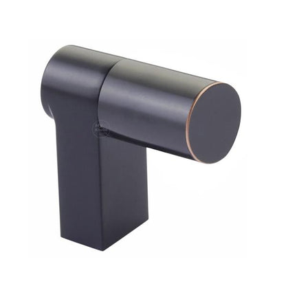 Emtek - Select Cabinet Finger Pull 2 Inch overall, Rectangular Stem, Smooth Bar