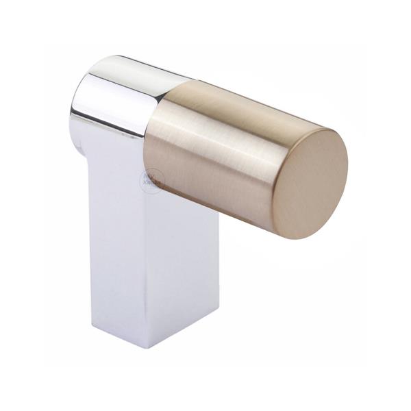 Emtek - Select Cabinet Finger Pull 2 Inch overall, Rectangular Stem, Smooth Bar