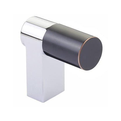 Emtek - Select Cabinet Finger Pull 2 Inch overall, Rectangular Stem, Smooth Bar