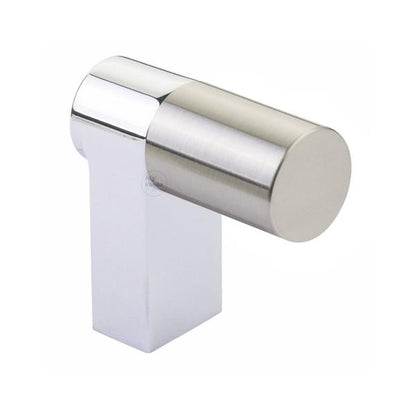 Emtek - Select Cabinet Finger Pull 2 Inch overall, Rectangular Stem, Smooth Bar