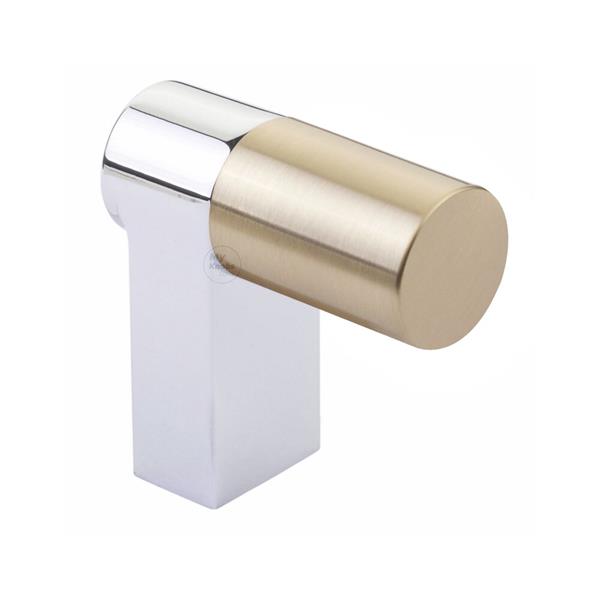 Emtek - Select Cabinet Finger Pull 2 Inch overall, Rectangular Stem, Smooth Bar