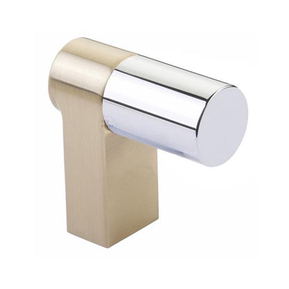 Emtek - Select Cabinet Finger Pull 2 Inch overall, Rectangular Stem, Smooth Bar