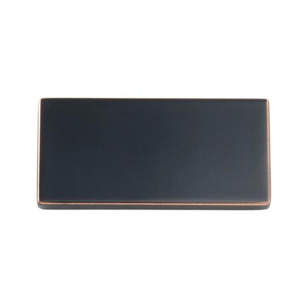 Emtek - Clifton Rectangular Cabinet Pull 1.25 x 2.50 Inch