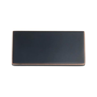 Emtek - Clifton Rectangular Cabinet Pull 1.25 x 2.50 Inch