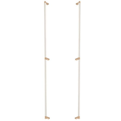Emtek - Back to Back, Select Appliance Pull 36 Inch C-C, Rectangular Stem, Smooth Bar