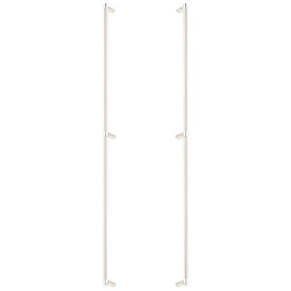 Emtek - Back to Back, Select Appliance Pull 36 Inch C-C, Rectangular Stem, Smooth Bar