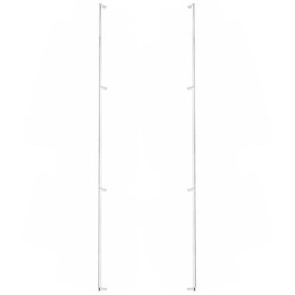 Emtek - Back to Back, Select Appliance Pull 54 Inch C-C, Rectangular Stem, Smooth Bar