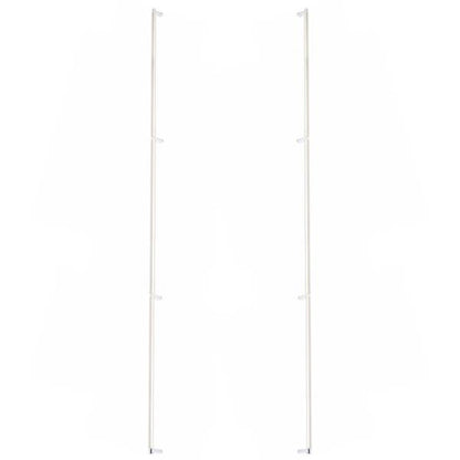 Emtek - Back to Back, Select Appliance Pull 54 Inch C-C, Rectangular Stem, Smooth Bar